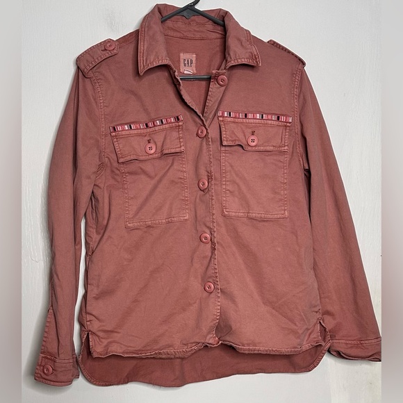 GAP Other - GAP dusty pink Button-Up shirt Jacket. Men’s Small
